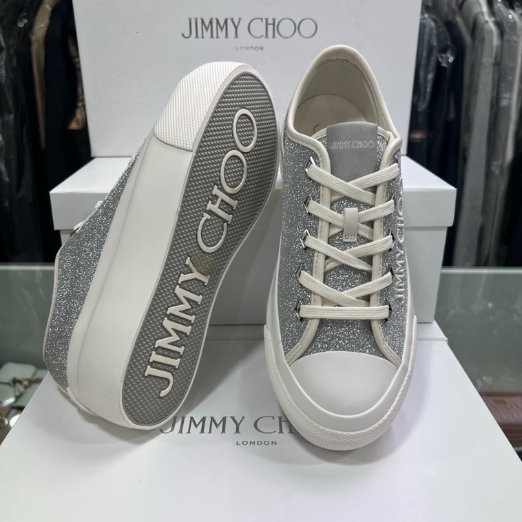 Jimmy Choo 閃粉 厚底鞋 #37.5-4