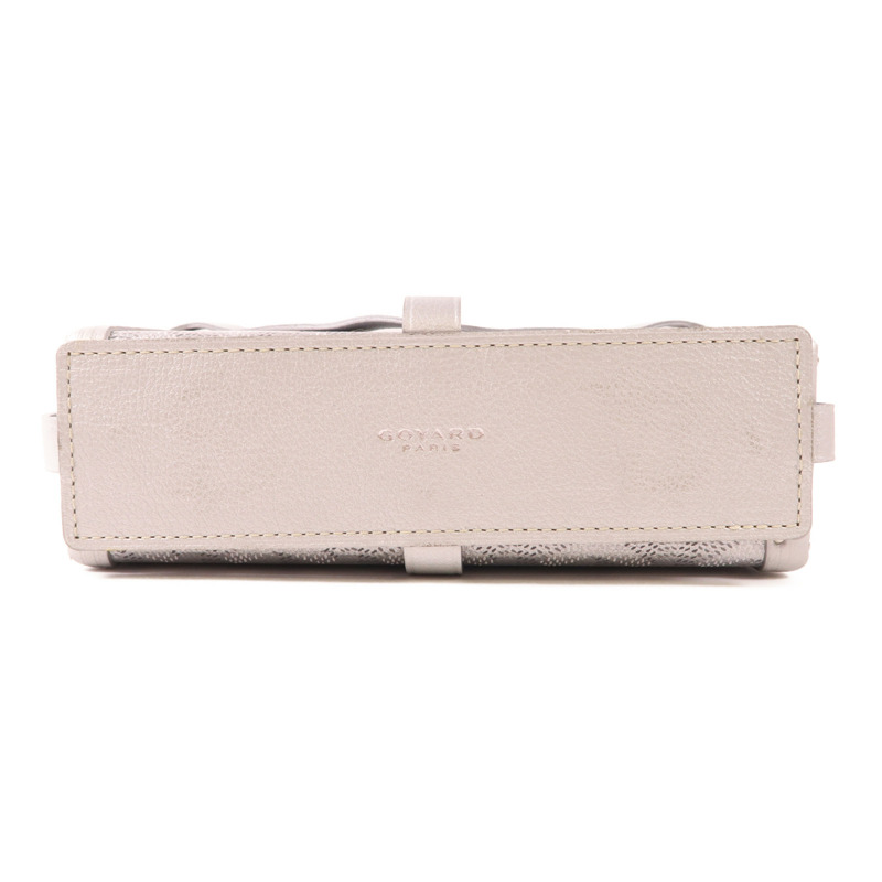 GOYARD 【激減優惠】塗層帆布Minaudiere Trunk Bag銀扣肩背袋-3