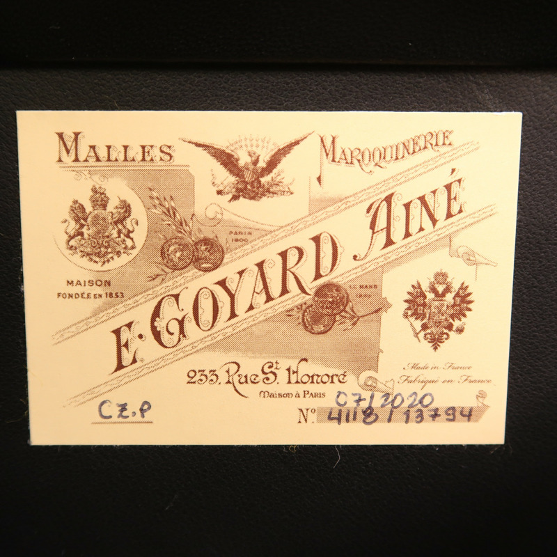 GOYARD 【激減優惠】塗層帆布Minaudiere Trunk Bag銀扣肩背袋-6