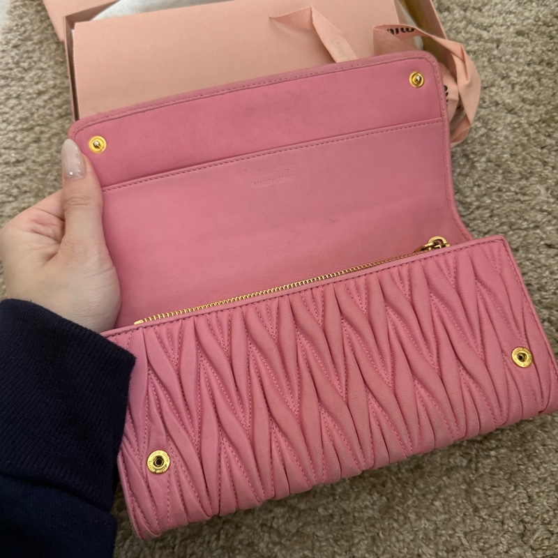 Miumiu經典長夾-7