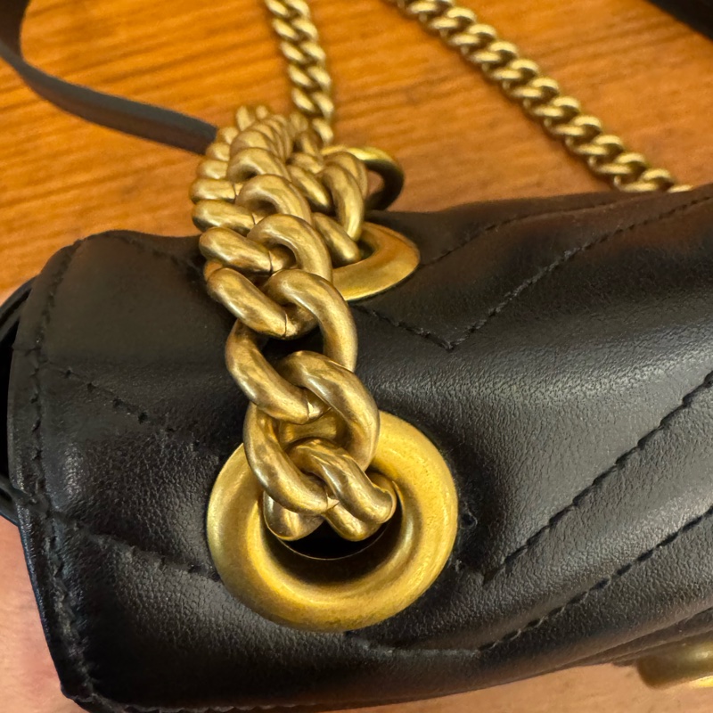 黑 marmont 22鏈包-9