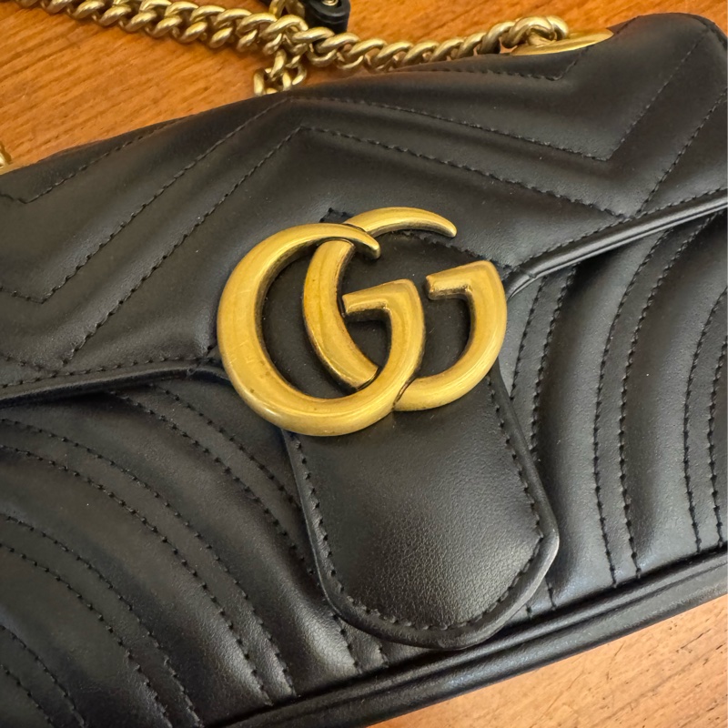 黑 marmont 22鏈包-16