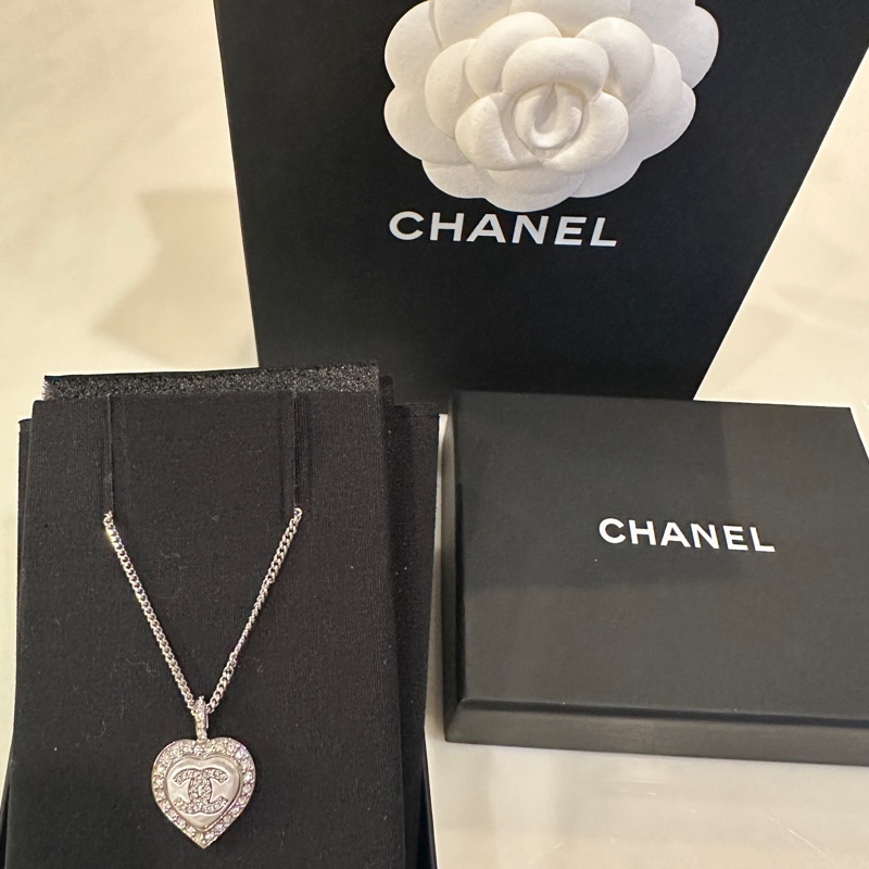 chanel 愛心項鍊 便宜賣-2