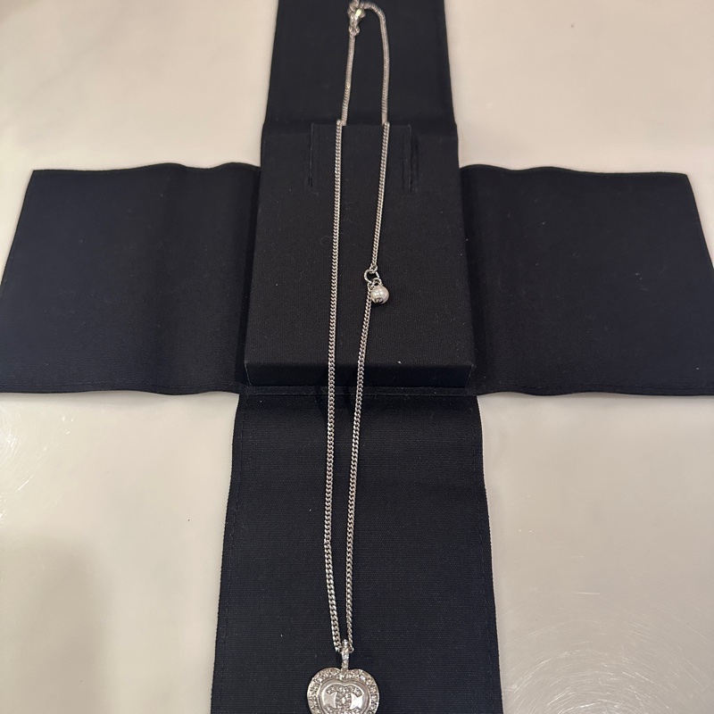 chanel 愛心項鍊 便宜賣-11