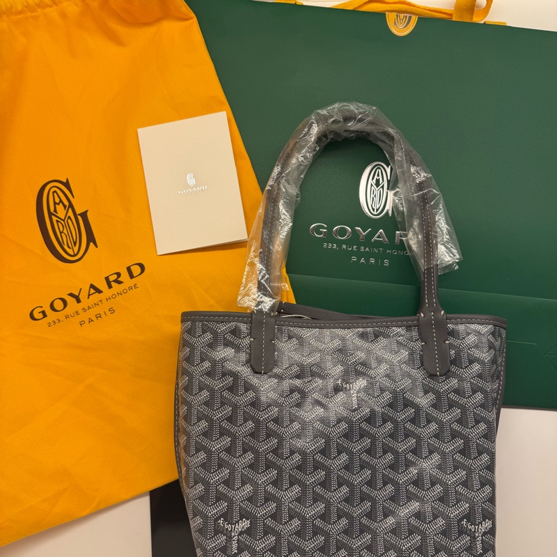 Goyard Anjou mini tote 灰色 私聊⬇️-1