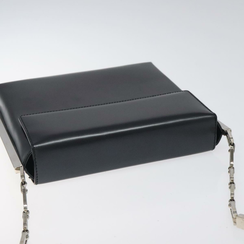 【日本直送】Salvatore Ferragamo 肩背包 皮革 黑色 正品 BD1426-5