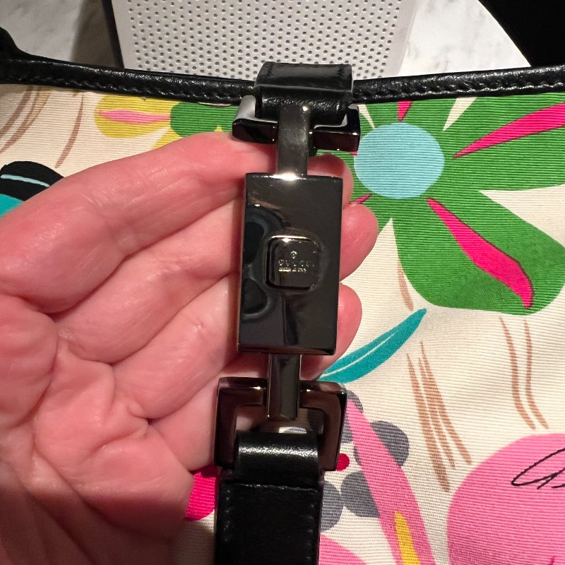 罕見 Tom Ford 時期 Gucci Jackie 復古花卉手袋｜近全新收藏品-11