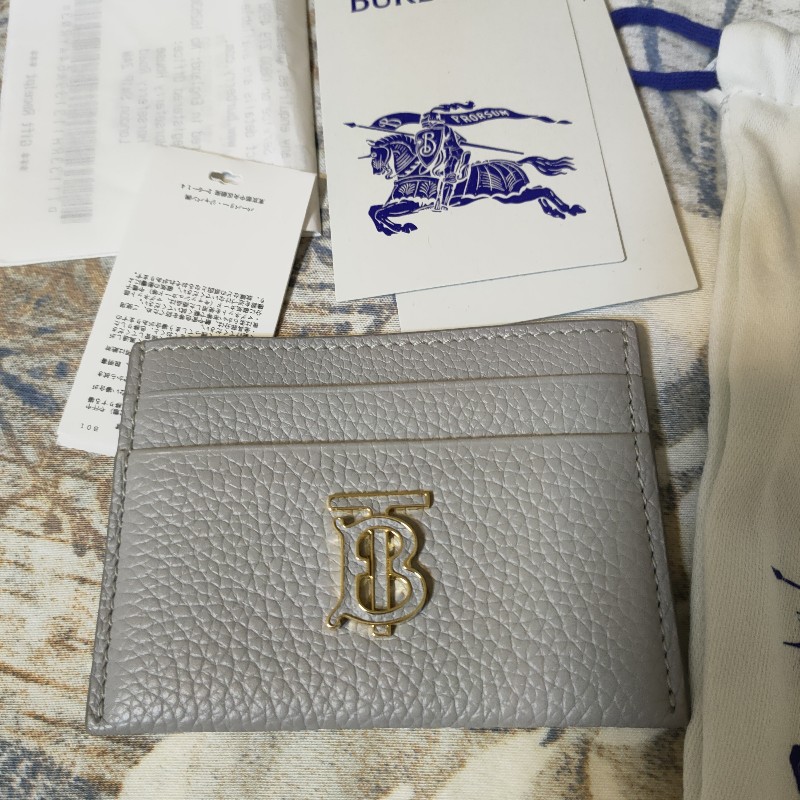 BURBERRY/水泥灰卡包-1