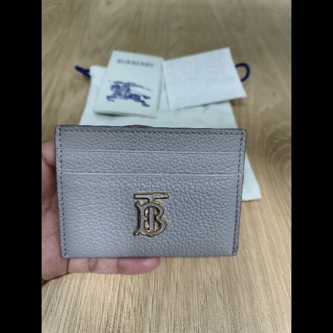 BURBERRY/水泥灰卡包