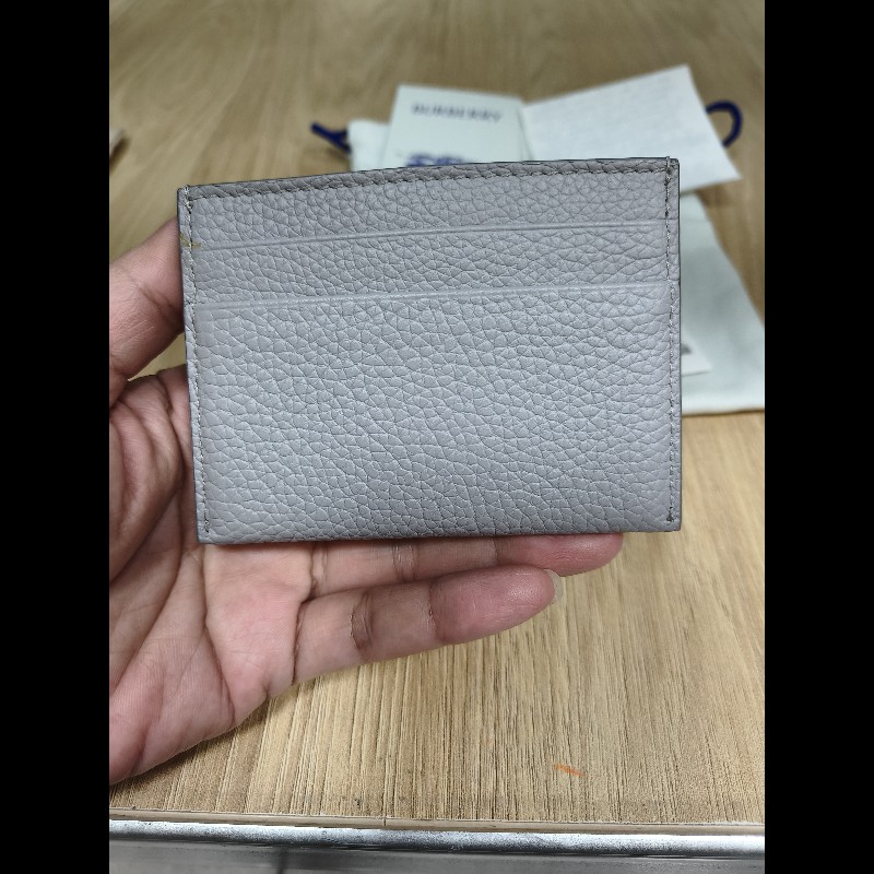 BURBERRY/水泥灰卡包-4