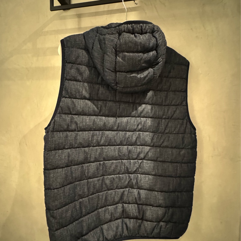 Moncler Dover Hooded Down Vest Moncler男生牛仔布羽絨背心-1