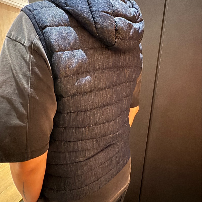 Moncler Dover Hooded Down Vest Moncler男生牛仔布羽絨背心-4