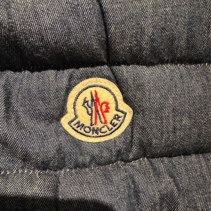 Moncler Dover Hooded Down Vest Moncler男生牛仔布羽絨背心-14