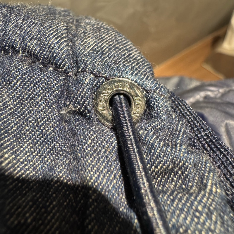 Moncler Dover Hooded Down Vest Moncler男生牛仔布羽絨背心-18