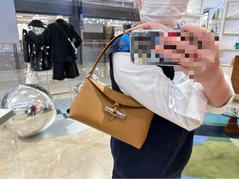 （歡迎議價）longchamp 竹節包 經典老錢款-19