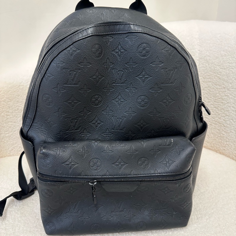 LV路易威登阿波羅黑色壓紋雙肩包 23年購入-0