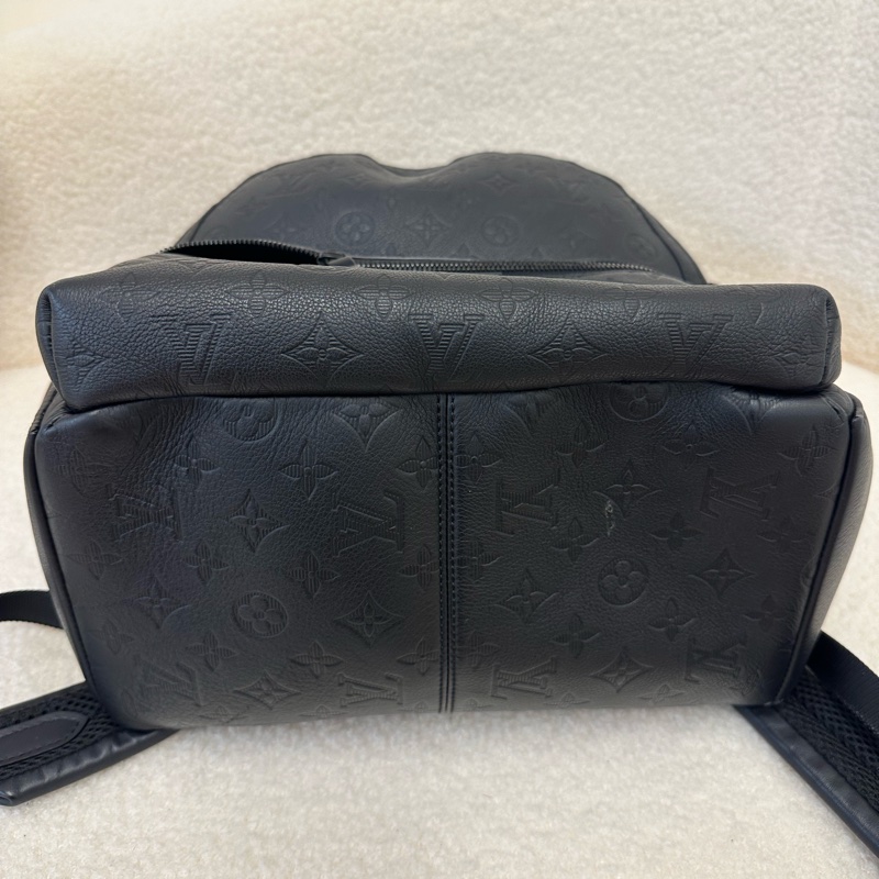 LV路易威登阿波羅黑色壓紋雙肩包 23年購入-4