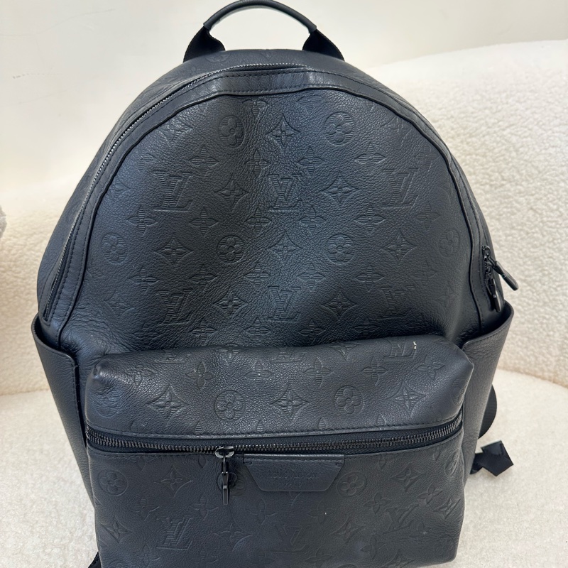 LV路易威登阿波羅黑色壓紋雙肩包 23年購入-6