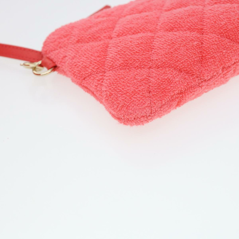 【日本直送】香奈兒鏈條手提包 絨面兩用款 粉紅色 CC 正品 ar9158SAV-29