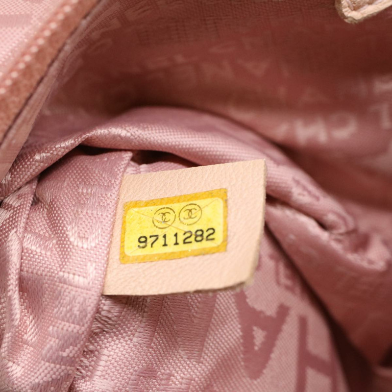 【日本直送】香奈兒 Matelasse 鏈條單肩包 皮革 粉紅色 CC 正品 53097V-10