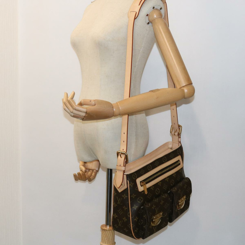 【日本直送】路易威登 Monogram Hudson GM 肩背包 M40045 LV Auth am5045SAV-24