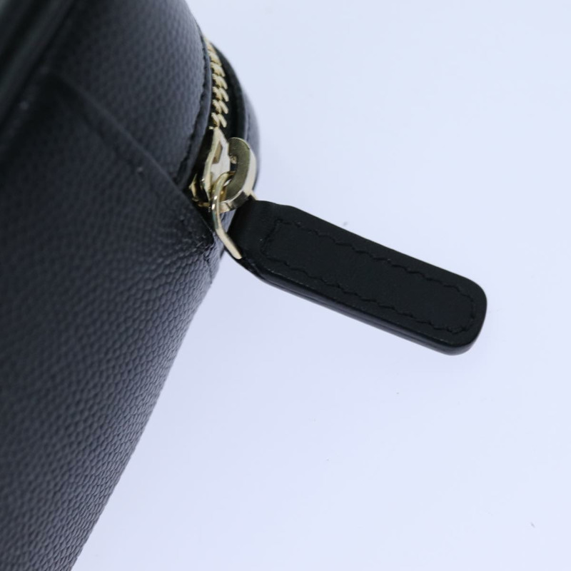 【日本直送】香奈兒 (CHANEL) 鏈條 CC Figly 迷你肩包，小牛皮，黑色，A84452 CC Auth ar11762AV-7