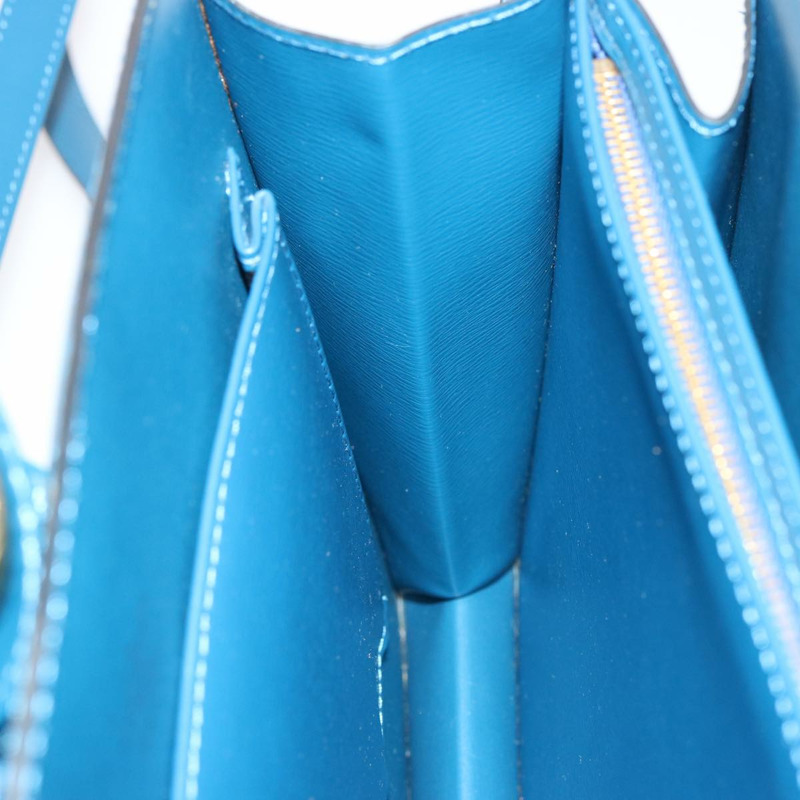 【日本直送】路易威登 Epi Capuchin 單肩包 藍色 M52345 LV 授權 71712V-22