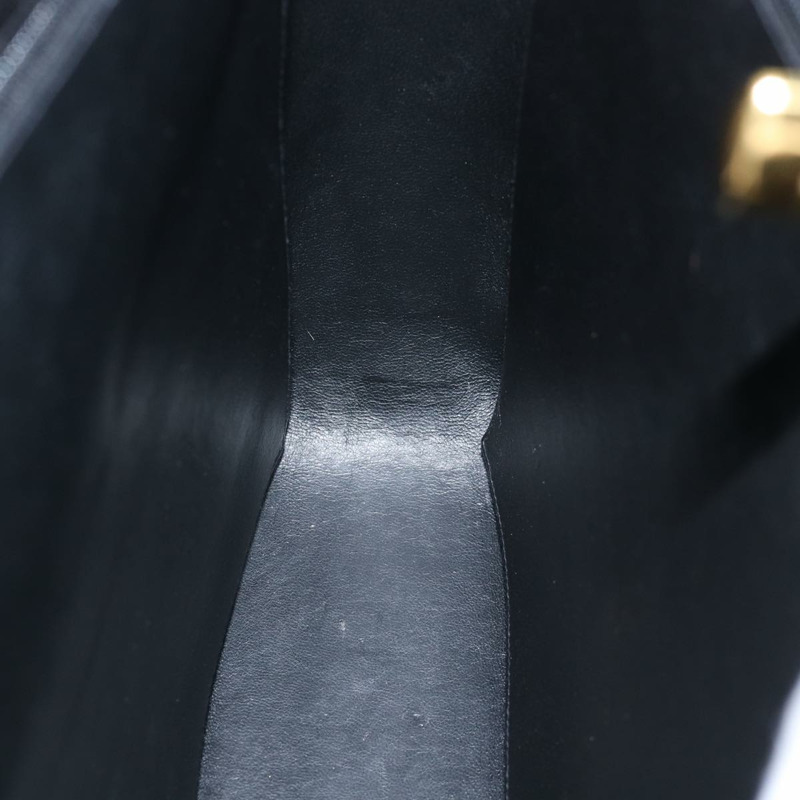 【日本直送】香奈兒大號菱格紋鏈條單肩包 魚子醬色 黑色 CC 正品 fm3373AV-18