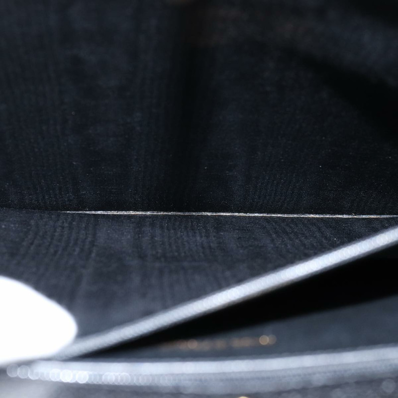 【日本直送】香奈兒大號菱格紋鏈條單肩包 魚子醬色 黑色 CC 正品 fm3373AV-19