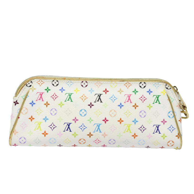 【日本直送】路易威登 Monogram 多色 Kate 手拿包 白色棕色 M55212 LV 授權 82391SAV-1