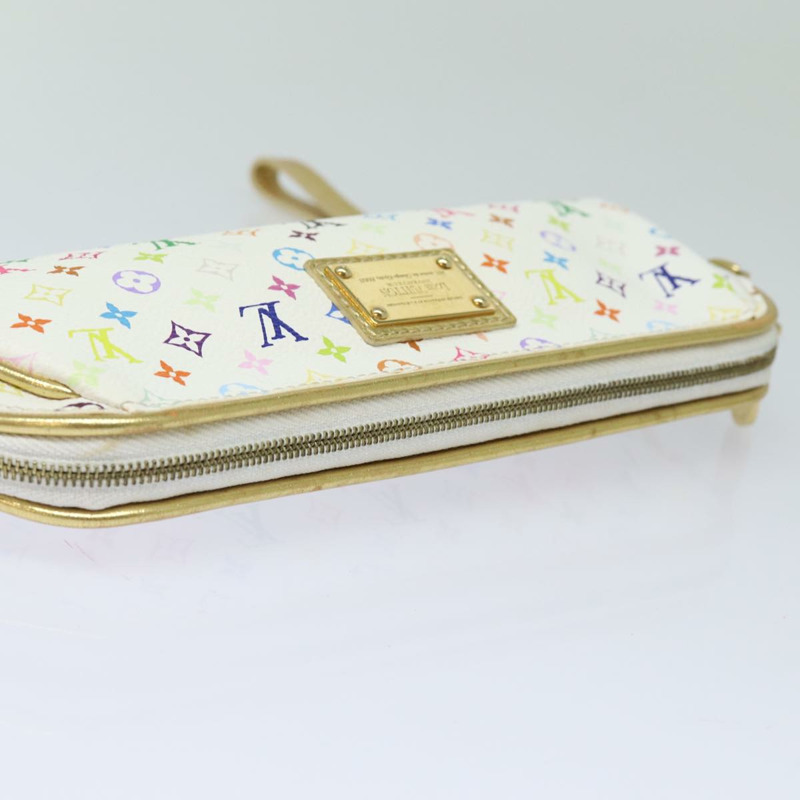 【日本直送】路易威登 Monogram 多色 Kate 手拿包 白色棕色 M55212 LV 授權 82391SAV-4