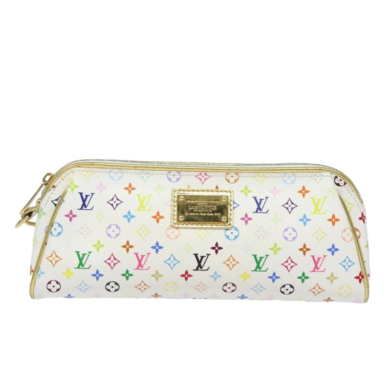 【日本直送】路易威登 Monogram 多色 Kate 手拿包 白色棕色 M55212 LV 授權 82391SAV-13
