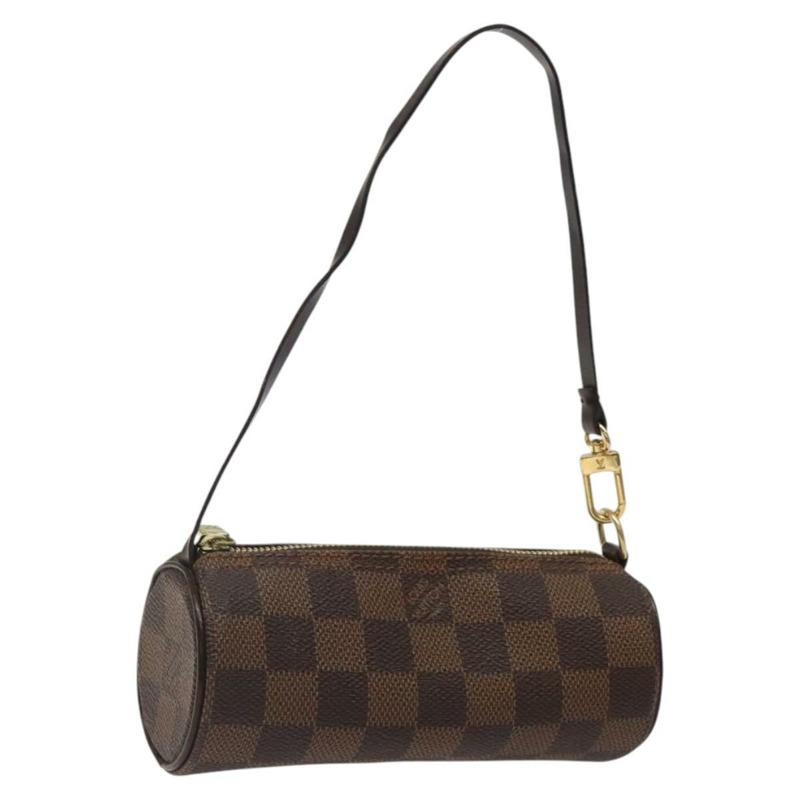 【日本直送】路易威登 Damier Ebene Papillon 手拿包 LV Auth sw555-0