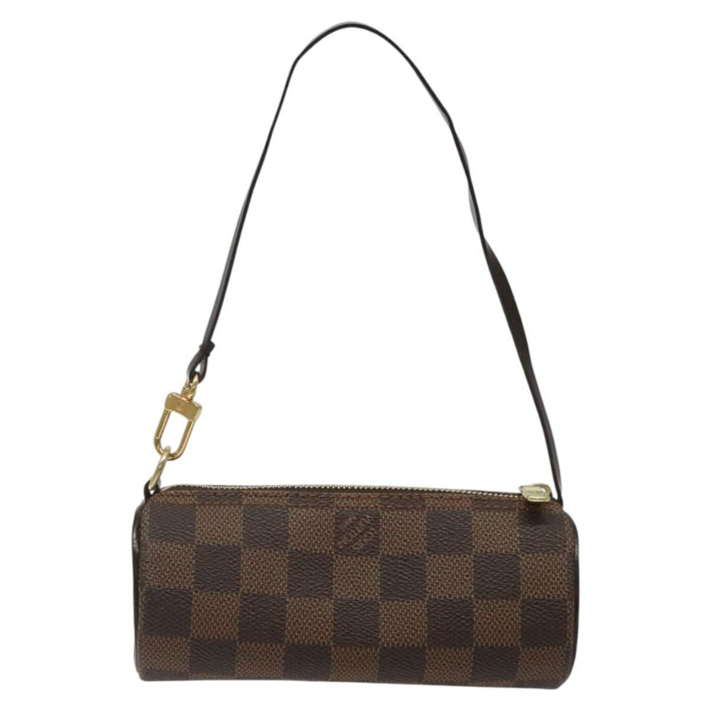 【日本直送】路易威登 Damier Ebene Papillon 手拿包 LV Auth sw555-1
