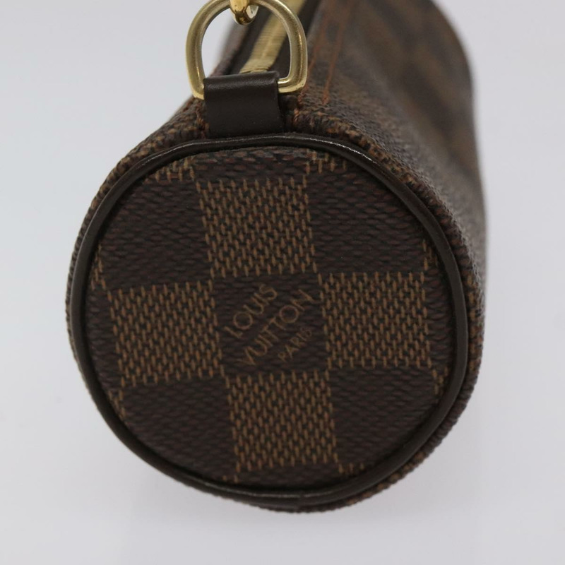 【日本直送】路易威登 Damier Ebene Papillon 手拿包 LV Auth sw555-3