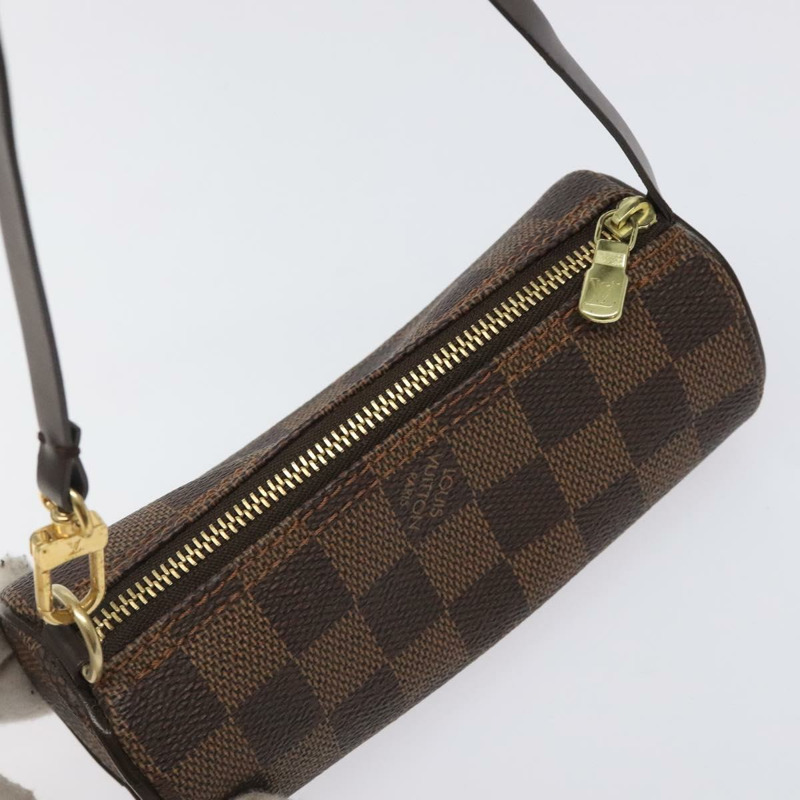 【日本直送】路易威登 Damier Ebene Papillon 手拿包 LV Auth sw555-5