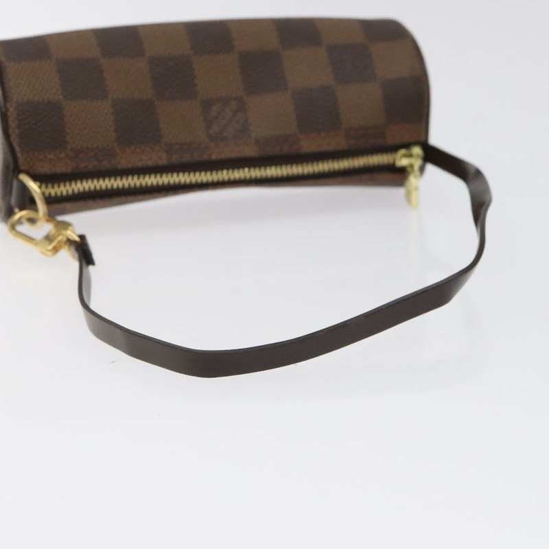 【日本直送】路易威登 Damier Ebene Papillon 手拿包 LV Auth sw555-6