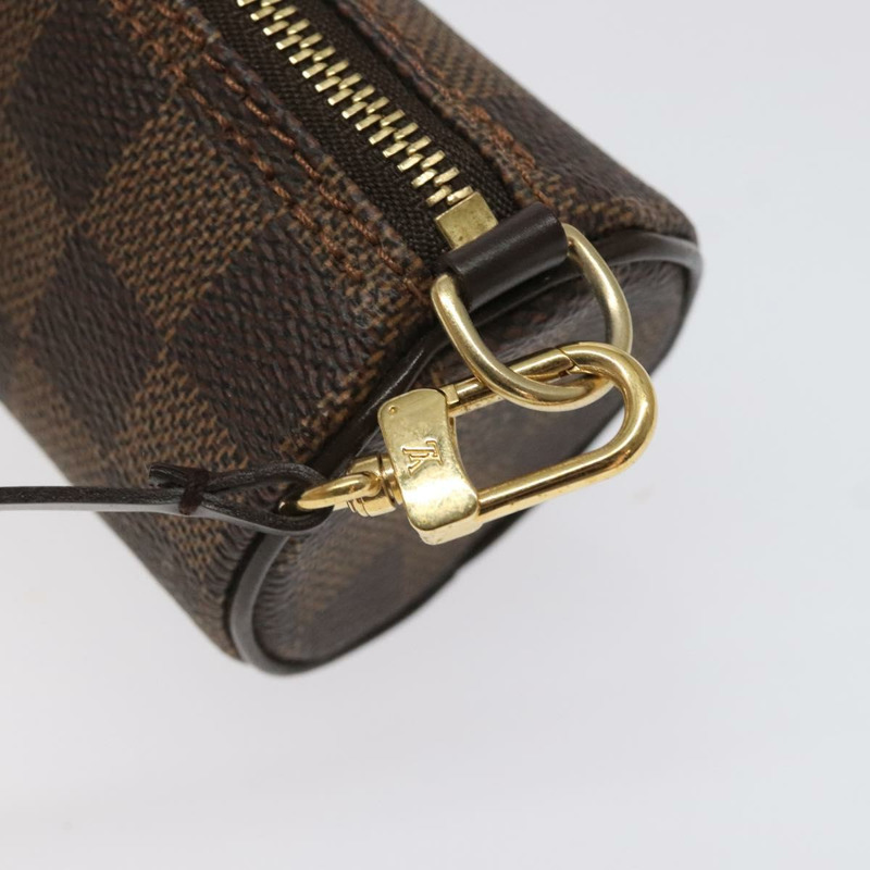 【日本直送】路易威登 Damier Ebene Papillon 手拿包 LV Auth sw555-9