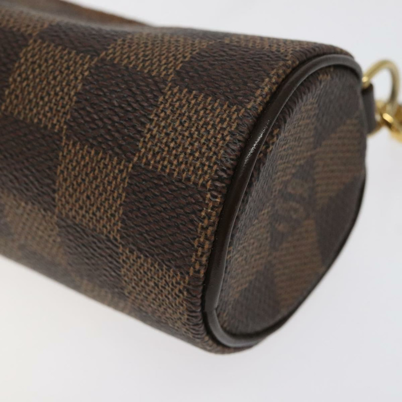 【日本直送】路易威登 Damier Ebene Papillon 手拿包 LV Auth sw555-13