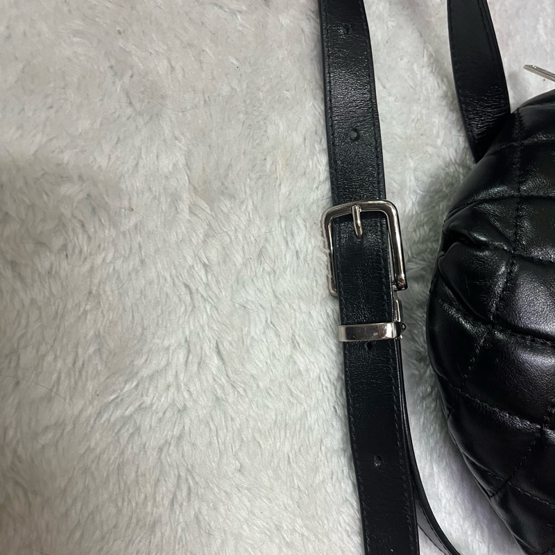 CHANEL 香奈兒超夯櫃姐腰包 員工包 胸口包(黑色)-40