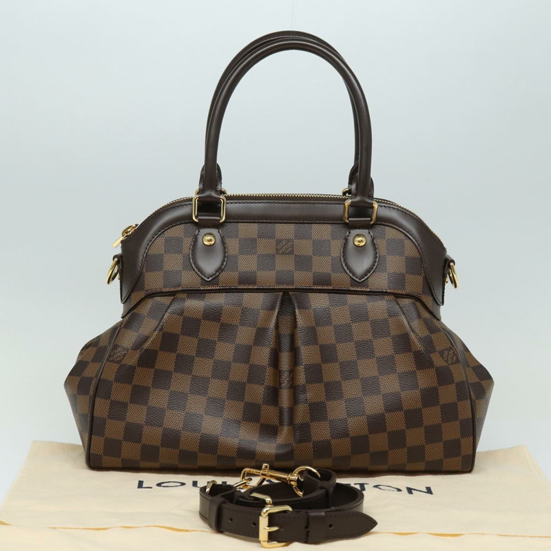 【日本直送】路易威登 Damier Ebene Trevi GM 手提包 2way N51998 LV 正品 85934SAV-11