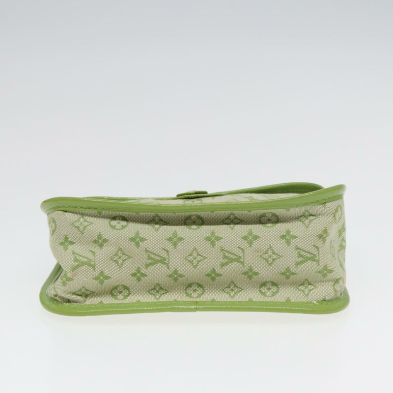 【日本直送】路易威登 Monogram Mini Trousse Marie Kate 手拿包 綠色 M92935 正品 88437V-4