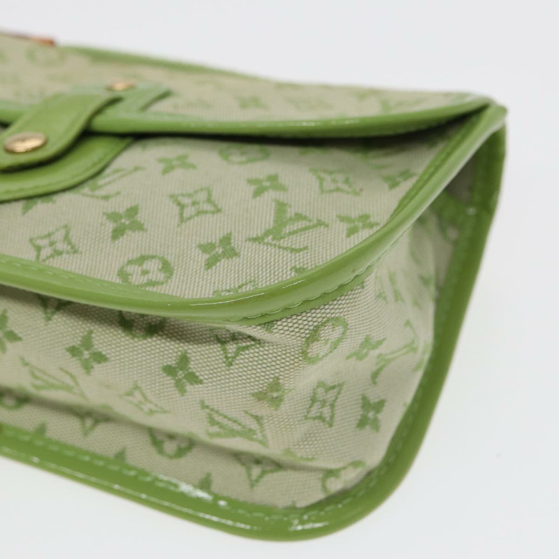 【日本直送】路易威登 Monogram 迷你 Trousse Marie Kate 手拿包 綠色 M92935 正品 88437V-14