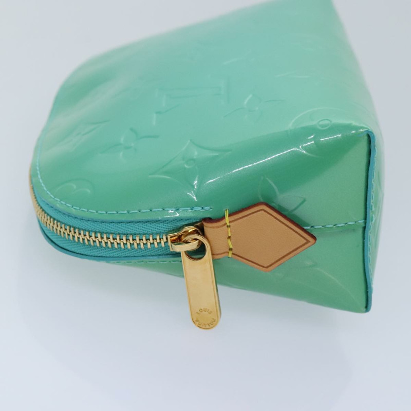 【日本直送】路易威登 Monogram Vernis Pochette 化妝包 Tyu Luco Words Auth 91172AV-2