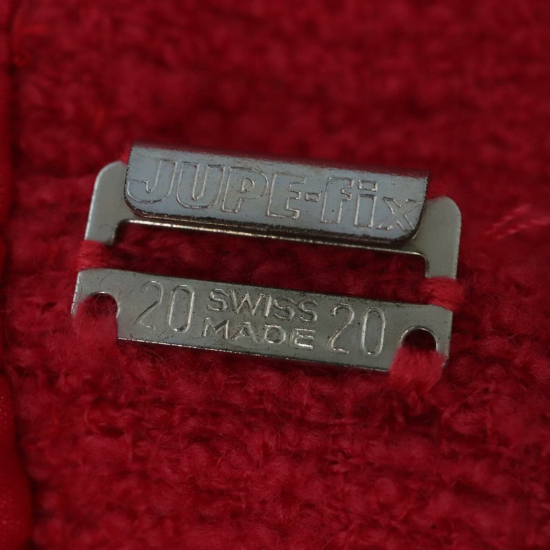 【日本直送】香奈兒夾克和裙子套裝夾克羊毛粉紅金色 CC 正品 am7246V-16