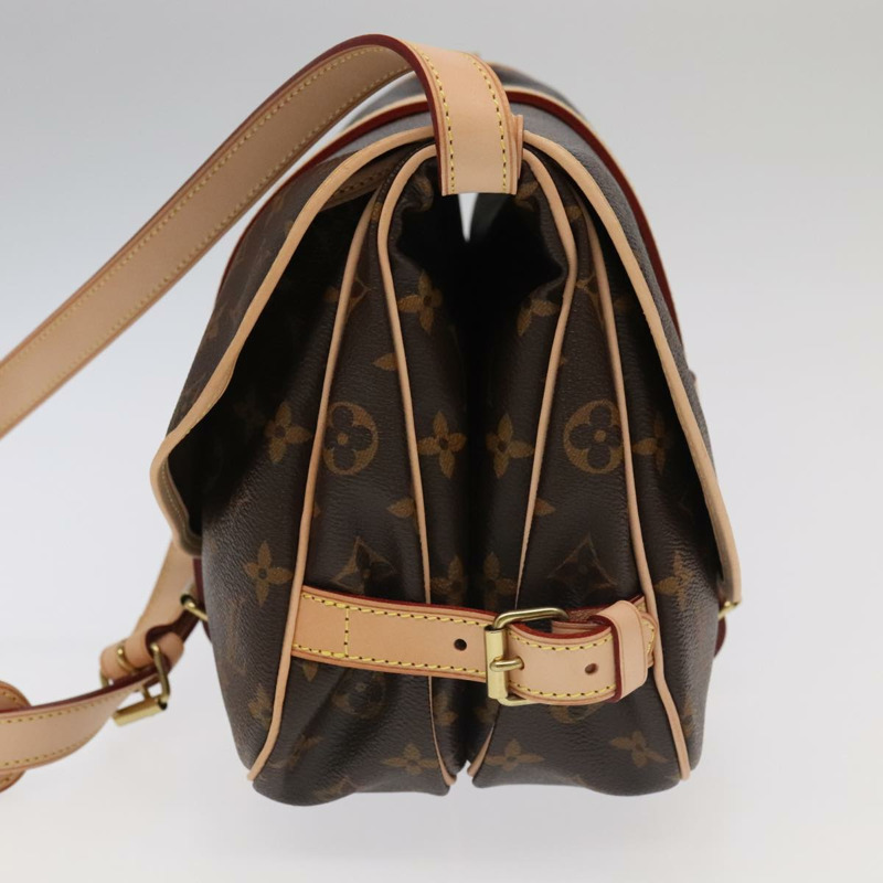 【日本直送】LOUIS VUITTON Monogram Saumur 30 單肩包 M42256 LV 授權 103095SV-2