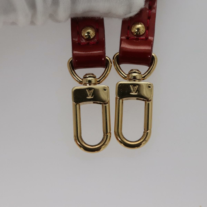 【日本直送】路易威登 Vernis Rayure Alma BB 包 2way Pomme D'amour M91593 正品 105512AV-28