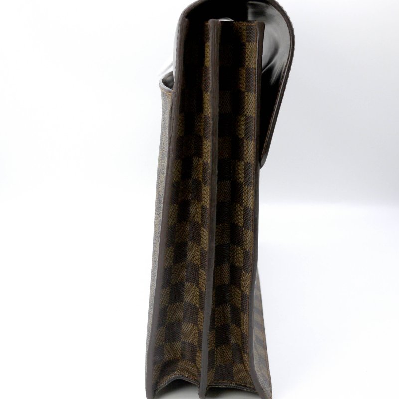 Louis Vuitton 經典棋盤格絕版公事包,LV,路易威登,手提包,電腦包,真皮包,古董包,二手真品,現貨,免運-6