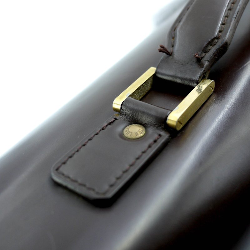 Louis Vuitton 經典棋盤格絕版公事包,LV,路易威登,手提包,電腦包,真皮包,古董包,二手真品,現貨,免運-30