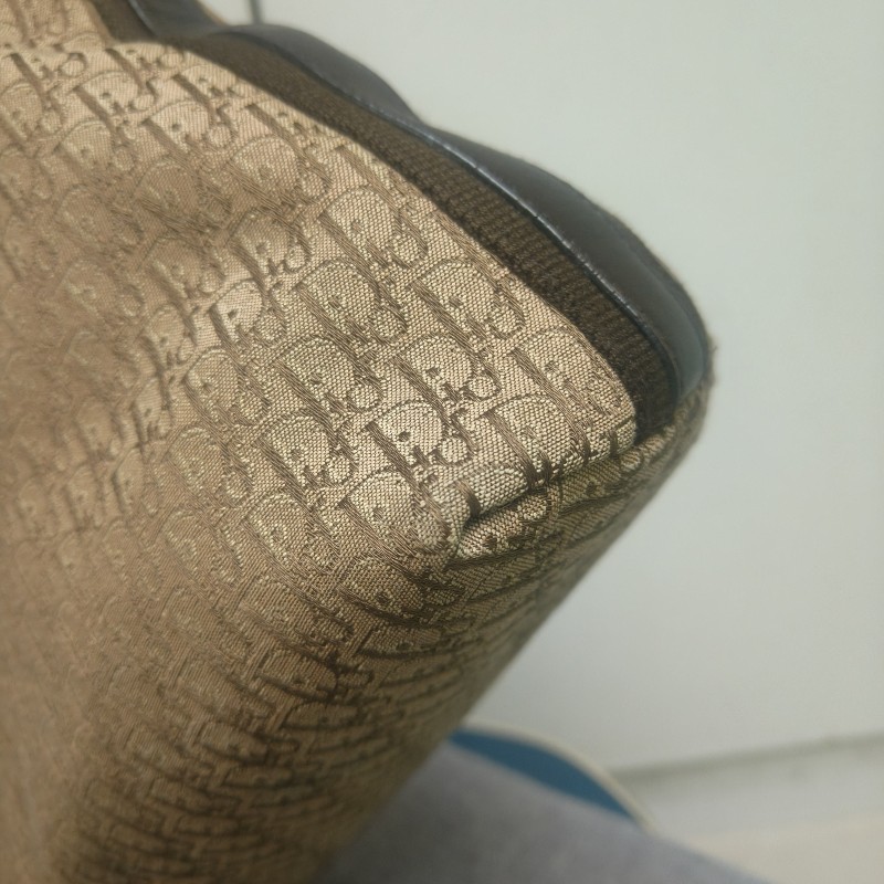 ㊣✨Christian Dior✨迪奧 CD 咖啡色 老花 刺繡 通勤包 肩背包 斜背包/二手包/保證正品🌳二手樹屋🌳-12